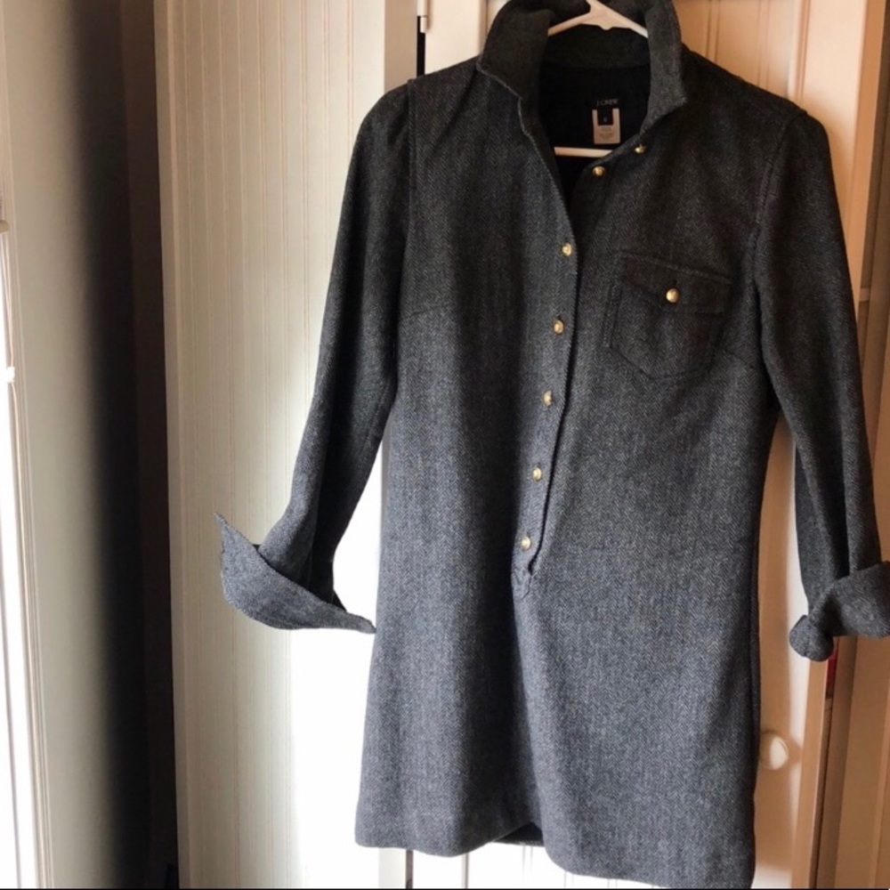 Jcrew grey dress